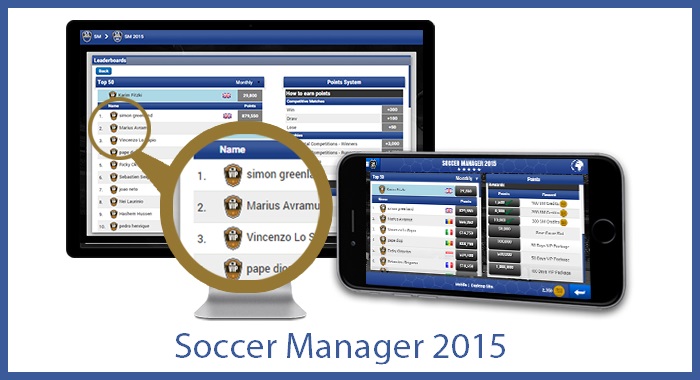 Soccer Manager app