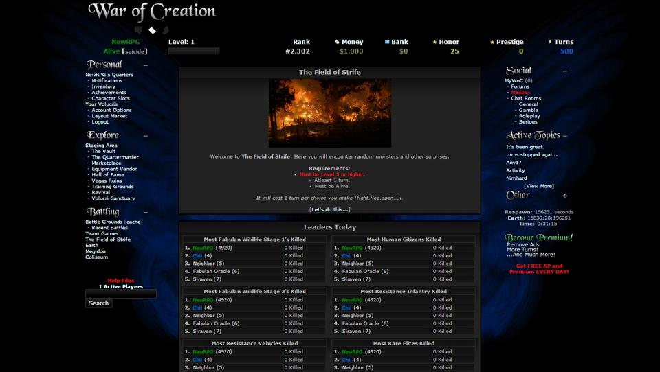war-of-creation