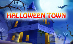 Cracked City halloween town opened