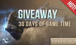 AD2460 giveaway - 30 days of game time
