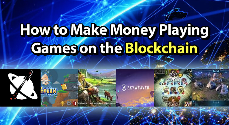 how do ethereum blockchain games make money