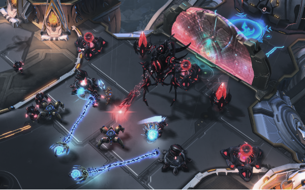 Screenshot from Starcraft II