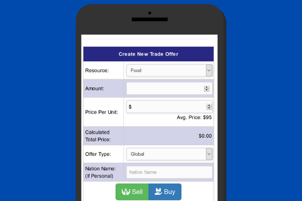 Trade Resources - Mobile