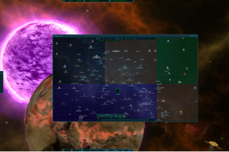 Galaxy map