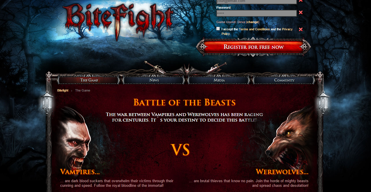 Bitefight - Game for Mac, Windows (PC), Linux - WebCatalog