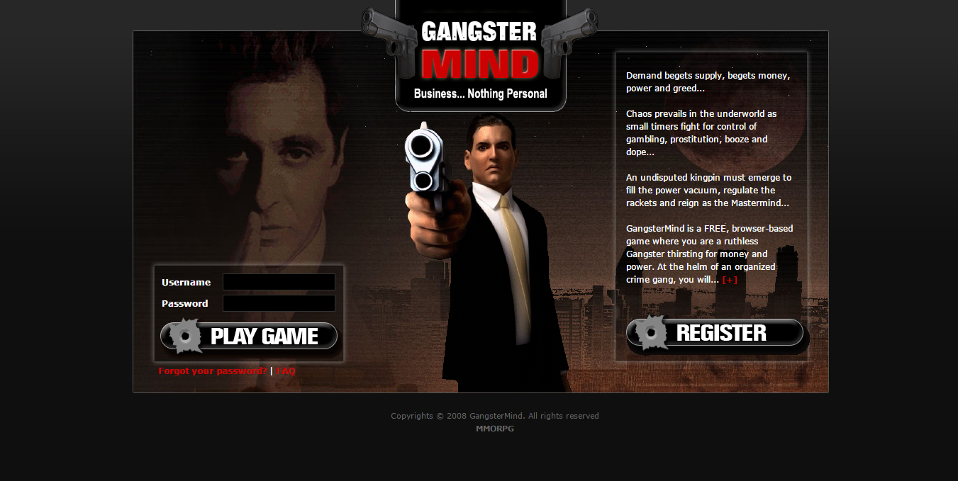 Mafia Thug - Mobsters and Mafia browser games