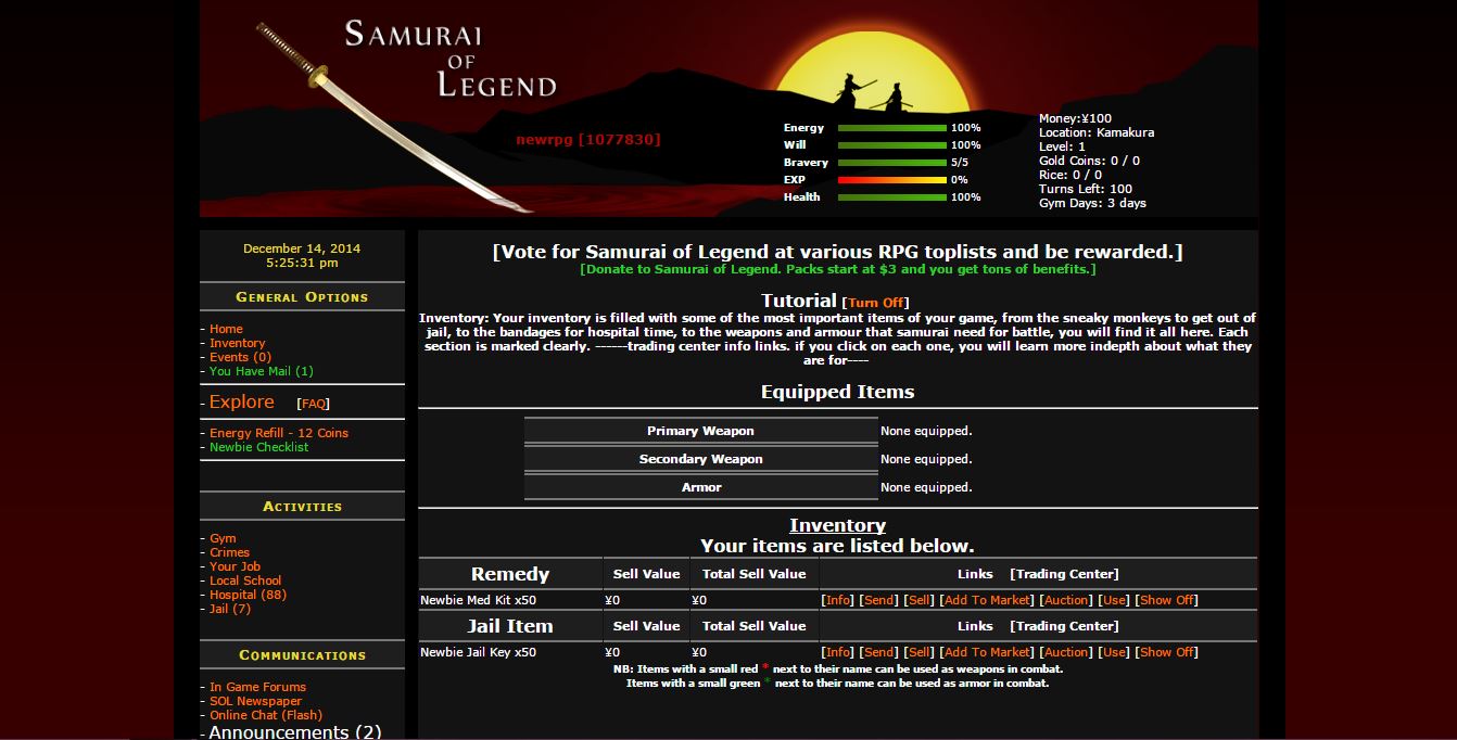 samurai game free