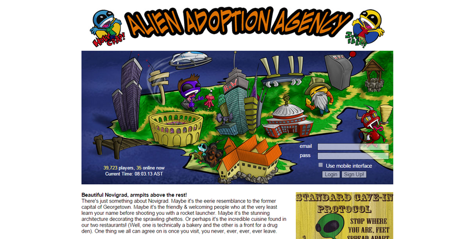 Alien Adoption Agency