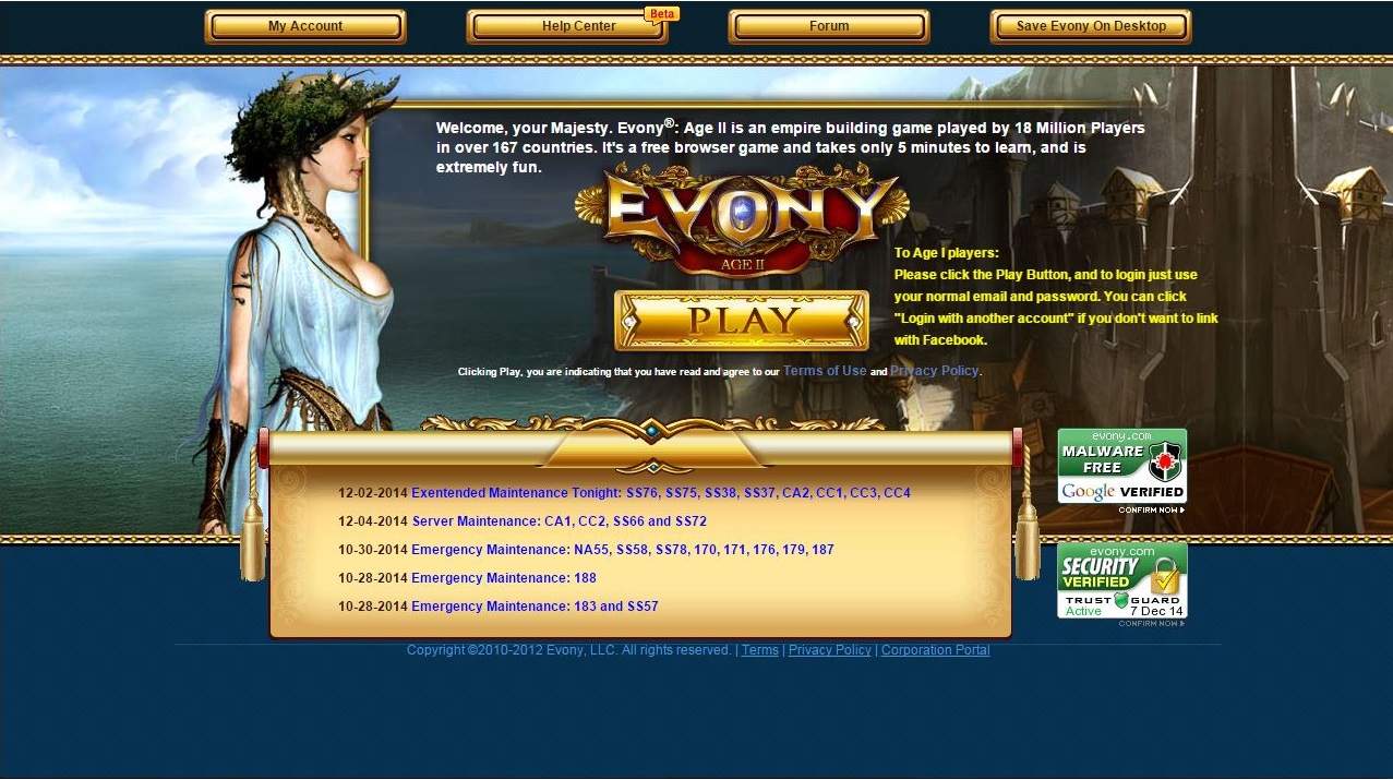 evony game