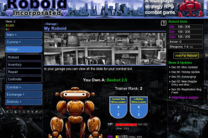 Roboid Online - About Roboid and Screenshots - Free Multiplayer Browser RPG  Game