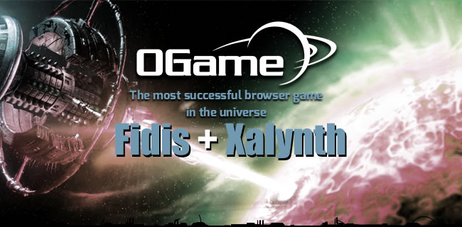 Ogame Fidis and Xalynth