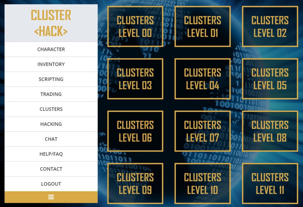 Cluster Hack levels