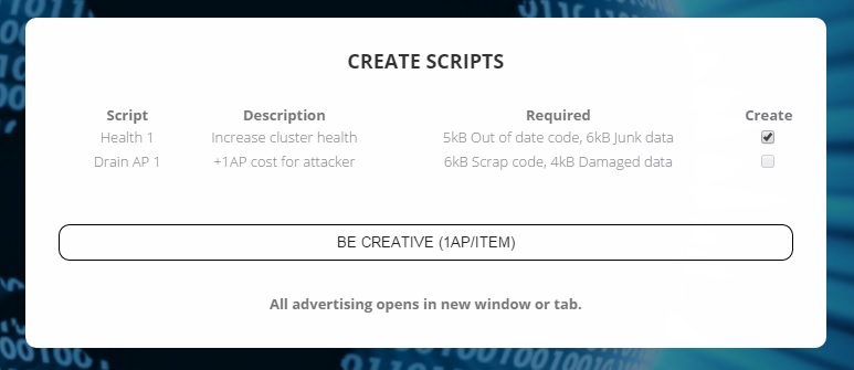 Cluster Hack scripts