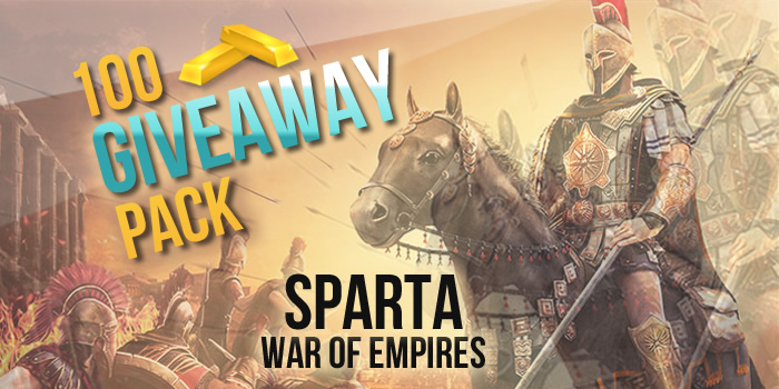 Sparta: War of Empires giveaway