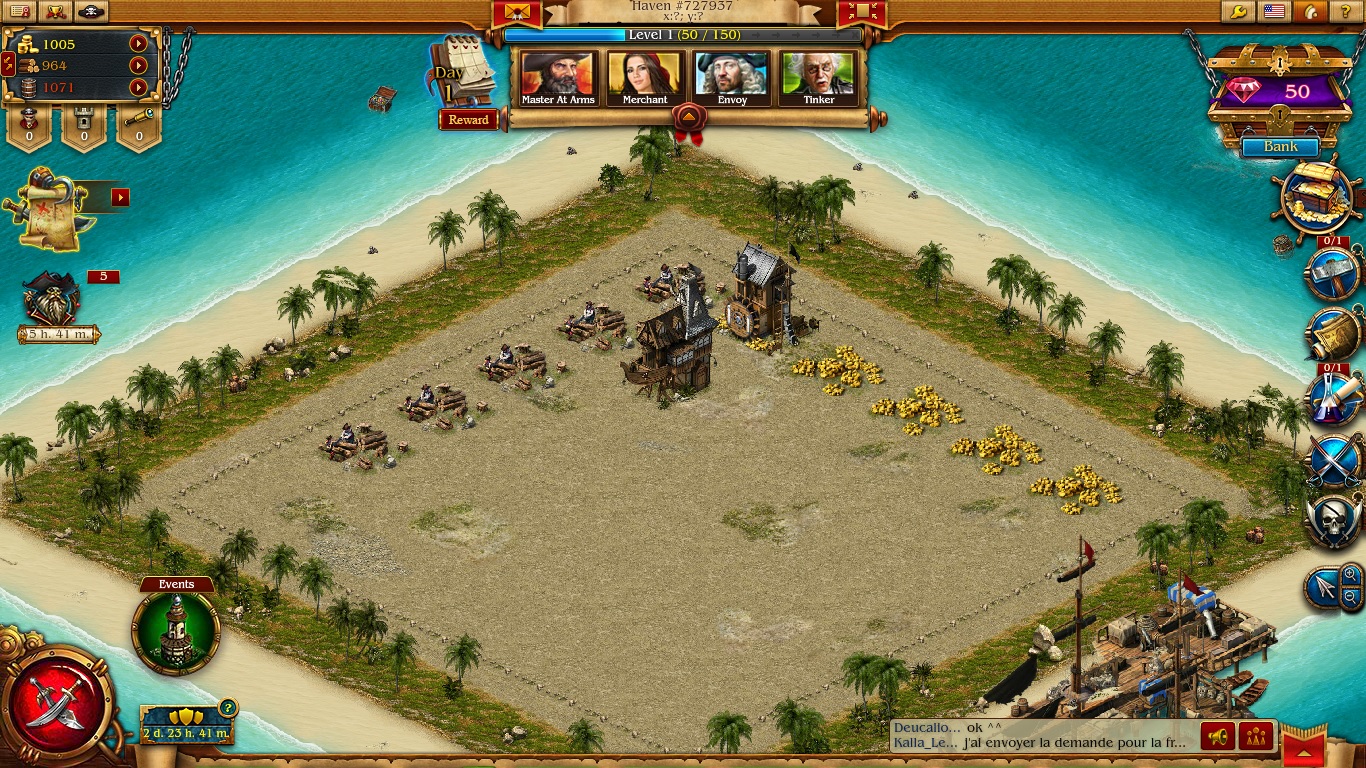 Pirates: Tides Of Fortune - Strategy browser games