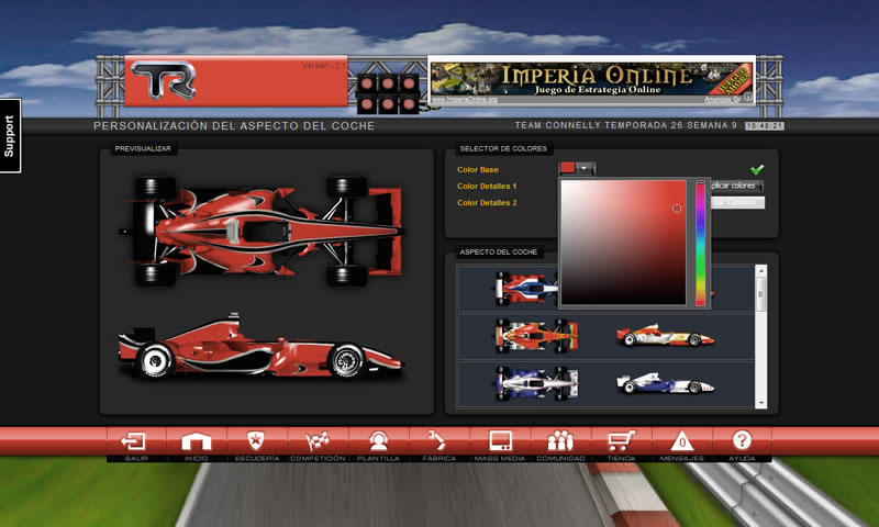 f1 manager browser game