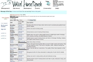 Virtual Horse Ranch