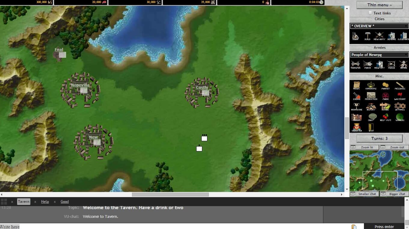 Utopia - Strategy browser games