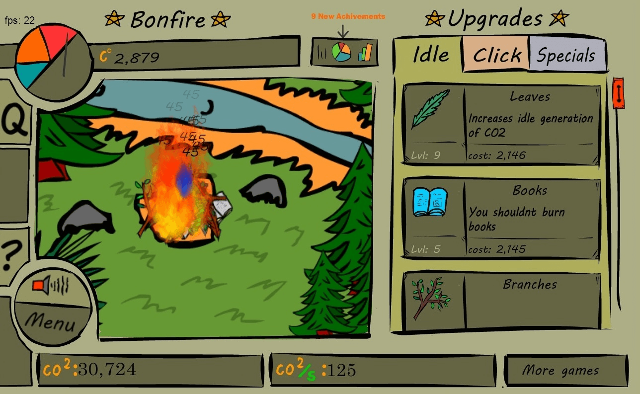 Bonfire Idle