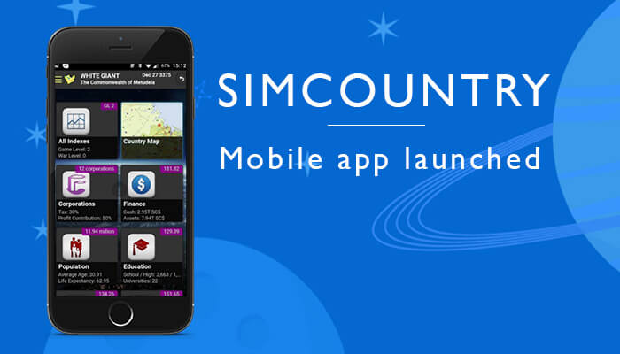 SimCountry mobile app
