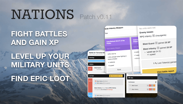 Nations - Units and loot