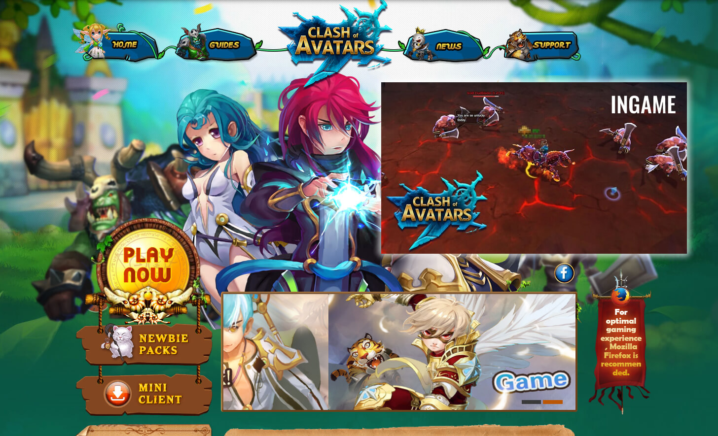 KingsRoad - 3D browser MMORPG