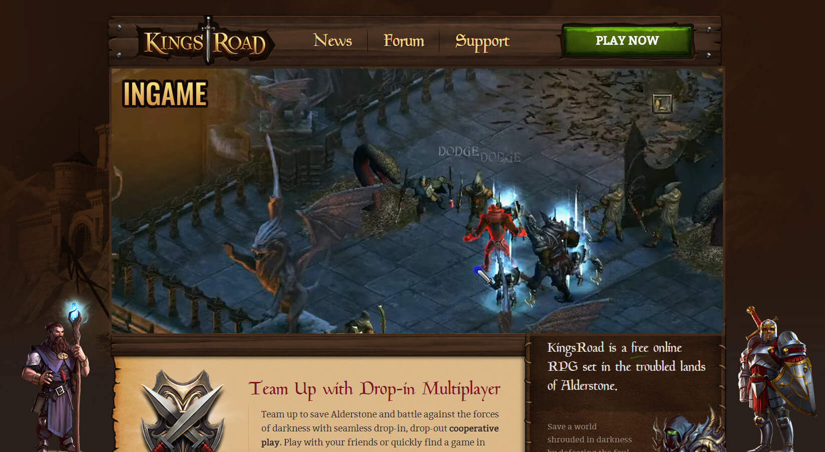 6 Melhores RPG online de browser 2016 