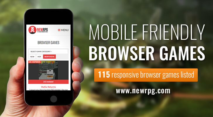 Mobile friendly browser games