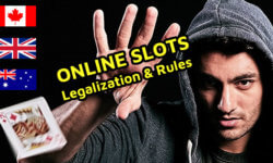 The Legalization & Rules on How to Play Free Slots in Australia, Canada, and UK