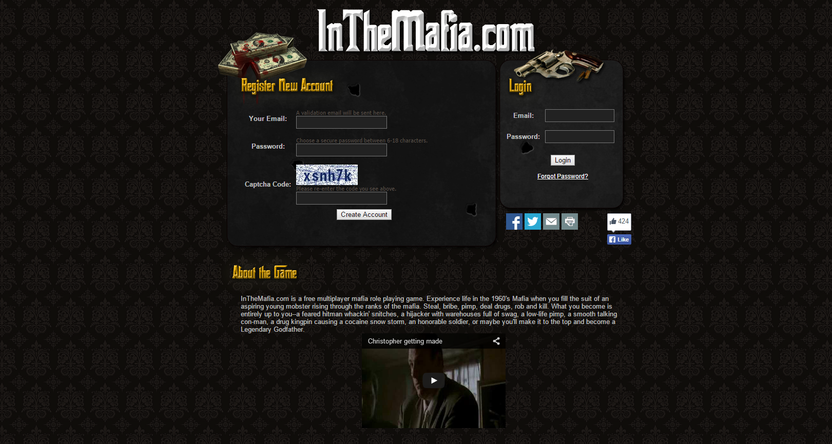 Mafia Browsergame