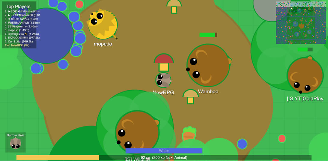 Mope.io - Mouse or a Shrimp?
